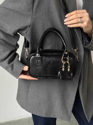 Kadın Handley Model Mini Cüzdan Hediyeli Çapraz El ve Omuz Çantası