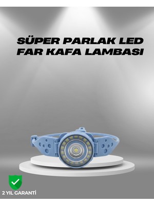 Hafif ve Taşınabilir Kamp Kafa Lambası Ayarlanabilir Işık