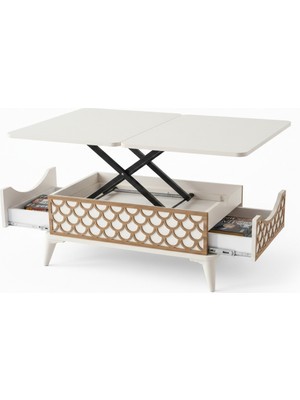 Zerenland ZERENLAND_71 Akıllı Sehpa Sihirli Sehpa Orta Sehpa