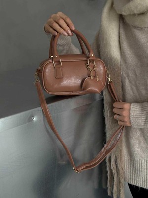 Kadın Handley Model Mini Cüzdan Hediyeli Çapraz El ve Omuz Çantası