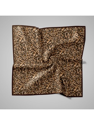 Piramit Naturel Eşarp | Asil Leopar