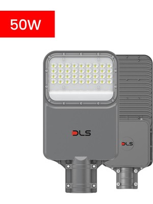 ST-209-50 50W LED Yol Sokak Armatür Dls Park Bahçe Çevre Site Bina Dış Mekan Lamba Aydınlatma Ledli Sokak Armatürü