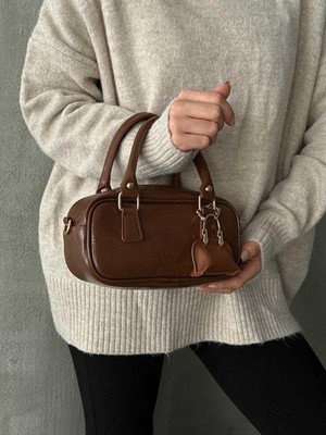 Kadın Handley Model Mini Cüzdan Hediyeli Çapraz El ve Omuz Çantası