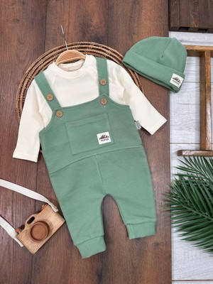 Necix Erkek Bebek Kampçı Şapkalı Takım