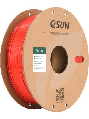 Esun Pla Plus Hs Kırmızı Makaralı Filament 1,75MM 1kg