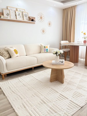 Andromeda Nirvana  Kilim , Modern Kaymaz Taban Iskandinav Desenli Oda Mekan Halısı