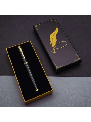Nevamel  Metal Siyah Roller Kalem