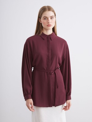 Lc Waikiki Yeni Sezon Dokulu Oversize Kadın Gömlek Tunik