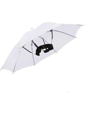 Nevamel Beyaz Kafa Şemsiyesi