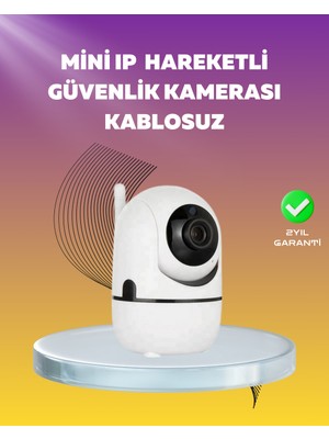 1080P Wifi Akıllı Güvenlik Kamerası – Pan & Tilt Hareket Takip ve Iki Yönlü Ses