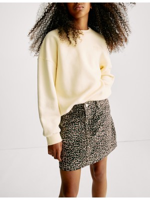 Marks & Spencer Kız Çocuk Denim Etek