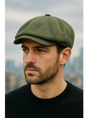 Kaşe Lastikli Beckham Peaky Blinders Kasket Şapka