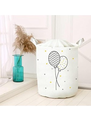 Storemax Çok Amaçlı Oyuncak Saklama Kutusu Kirli Çamaşır Piknik Sepeti Katlanır Düzenleyici Keçe Model 01394