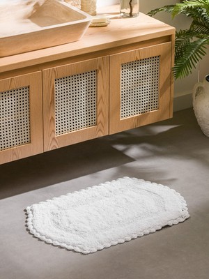 Lc Waikiki Yeni Sezon Tomurcuk Desenli Banyo Paspası 50X80 cm