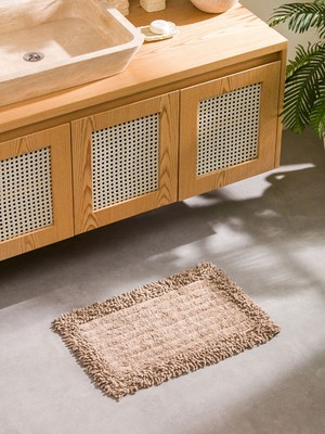 Lc Waikiki Yeni Sezon Tomurcuk Desenli Banyo Paspası 40X60 cm