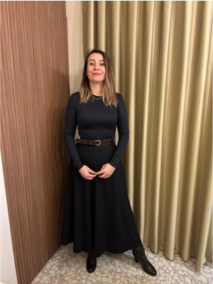 Etek Uzun Kemerli