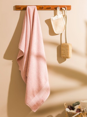 Lc Waikiki Yeni Sezon Çizgi Nakışlı Banyo Havlusu 70X130 cm