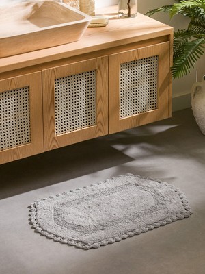 Lc Waikiki Yeni Sezon Tomurcuk Desenli Banyo Paspası 50X80 cm