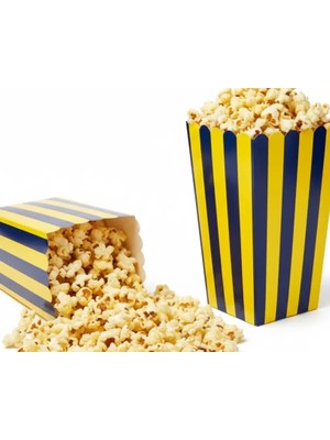 Fenerbahçe Temalı Mısır Kutusu 8'li Popcorn Kutusu