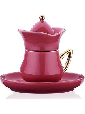 Storemax A8778-3 > Coll. 2'li Kahve Fincan Takımı Pembe