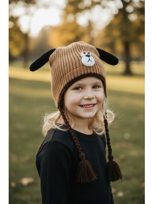 Kitti Erkek Çocuk Bere Içi Polarlı Bere (4-8 Yaş)