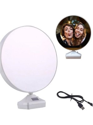 River World LED Işıklı Ayna Sihirli Çerçeveli