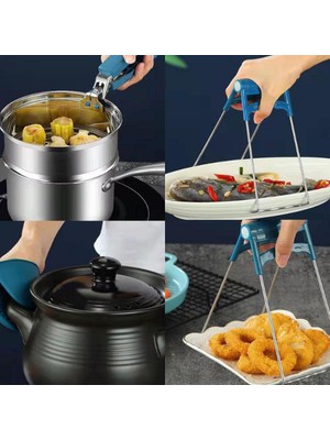 River World Tabak ve Tencere Tutucu Yanma Önleyici 4 Parça Set