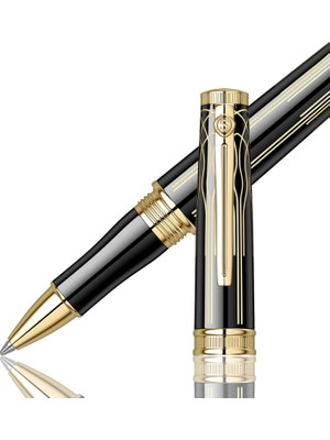 Storemax Roller Kalem Siyah Altın