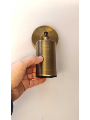 Tel Lighting GU10 Tekli Metal Spot Aydınlatma (Eskitme)