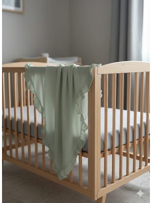 Pure Baby Natura Ekstra Kalın 4 Kat %100 Pamuk Müslin Kumaştan Battaniye