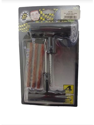 Topuz Motor Tubeless Dubleks Lastik Yama  Fitil Atma Seti Araba Motosiklet