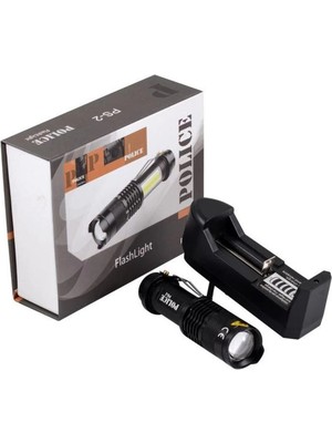 Ps-2 Cree Q5 LED Şarjlı El Feneri FLZR-RS34