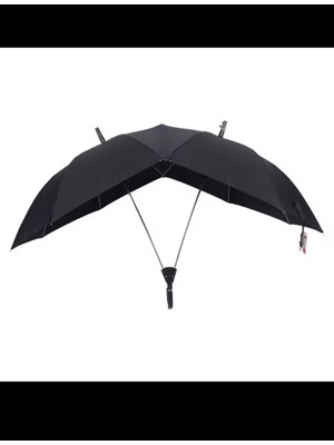 Zigver Çiftler Için Çift Şemsiye Ekstra Büyük Rüzgar Gecirmez