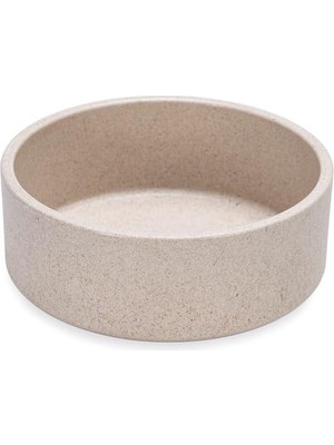 Hype Store Beeztees Dbl Köpek Mama Su Kabı, Bambu, Bej, 12CM, 300ML