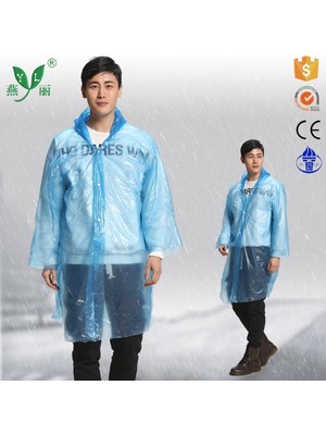 Ince Şeffaf Yağmurluk FLZORA-RS3456