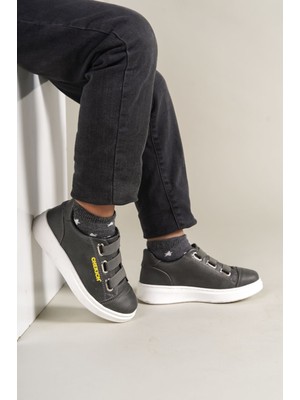 1007  Montana Çocuk Ayakkabı Antrasıt