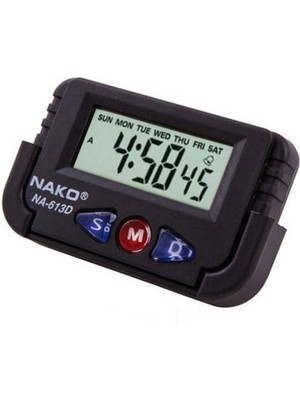 Hype Store Orret Home Dijital Küçük Masa ve Araç Saati, Alarm ve Kronometre Özellikli, Pomodoro Ders Çalışma Sa