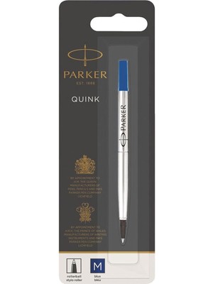 Hype Store Parker 1950324 Tükenmez Kalem Yedeği, Orta Kalınlıkta Uç, Mavi, Mavi