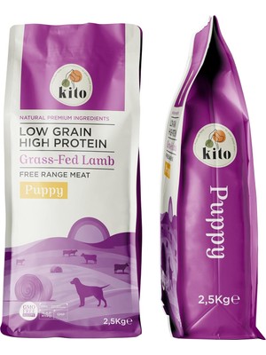 Hype Store Doğal Besi Kuzu Etli Yavru Köpek Maması 2.5 kg