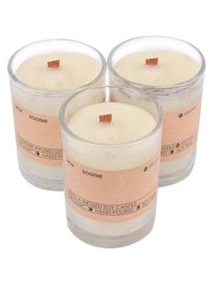 Hype Store Portakal Kokulu Şat Bardak Mum 3'lü Set