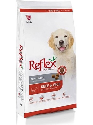 Hype Store Yüksek Kaliteli Biftekli ve Pirinçli Yavru Köpek Maması 15 kg