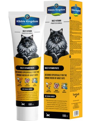 Hype Store Kibble Kingdom Cats Multi-Vitamin Paste 100 G
