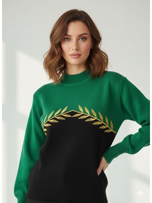 Jerusalema Kadın Triko Kazak