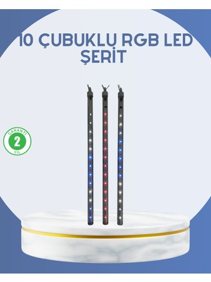 İlk El Grup Ieg™ Dış Mekan LED Kayan Yıldız Işığı 10 Çubuk Aydınlatma