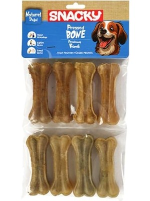 Hype Store Preslenmiş Yüksek Proteinli Köpek Çiğneme Kemiği 8 Adet 180 gr