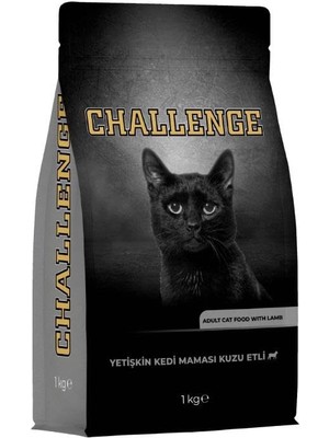 Hype Store Challenge Kuzu Etli Yetişkin Kedi Maması 1 kg