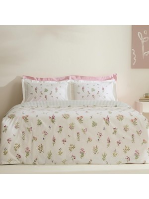 Hype Store %100 Pamuk Tek Kişilik Nevresim Takımı Pembe