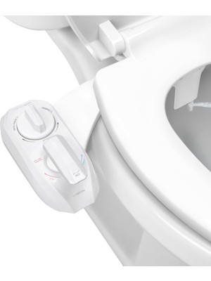 Hype Store Neo 320 – Yeni Nesil Sıcak Su Bide Klozet Kapağı Eklentisi, Yenilikçi Ez-Kaldırma Menteşeleri, Çift