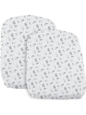 Hype Store Çarşaf Crib Set Iki Parça Grey Sheep