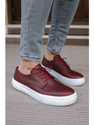 CH005  Cbt Pıttı Erkek Ayakkabı Bordo